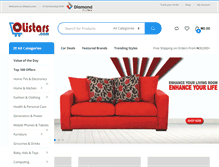 Tablet Screenshot of olistars.com